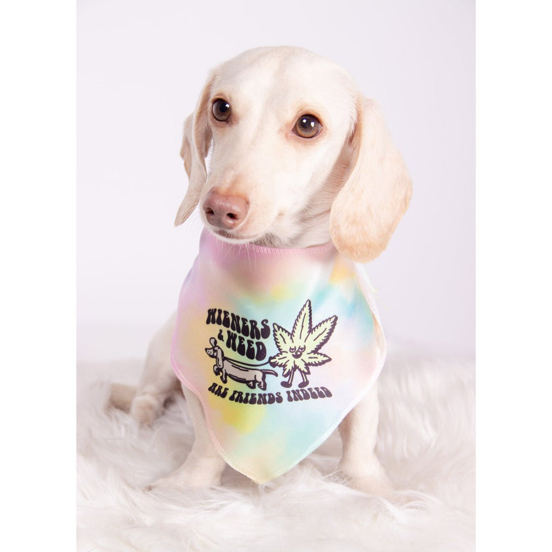 wieners & weed dog bandana - bean goods