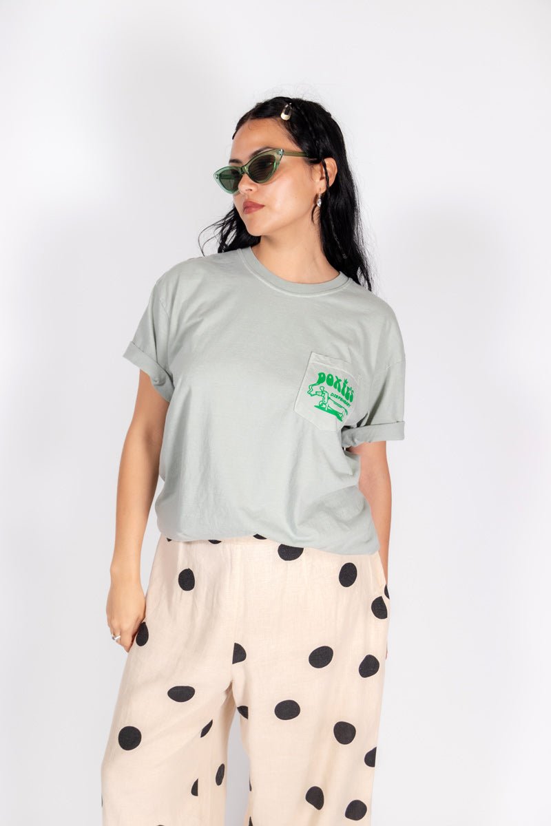 wieners & weed unisex pocket tee - bean goods