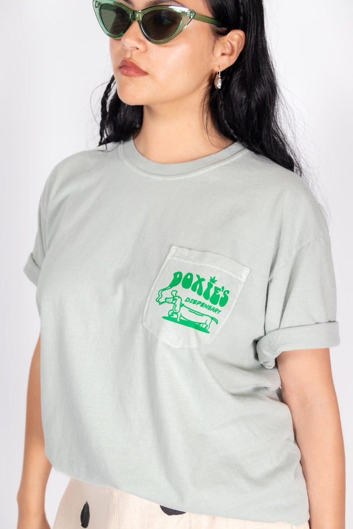 wieners & weed unisex pocket tee - bean goods