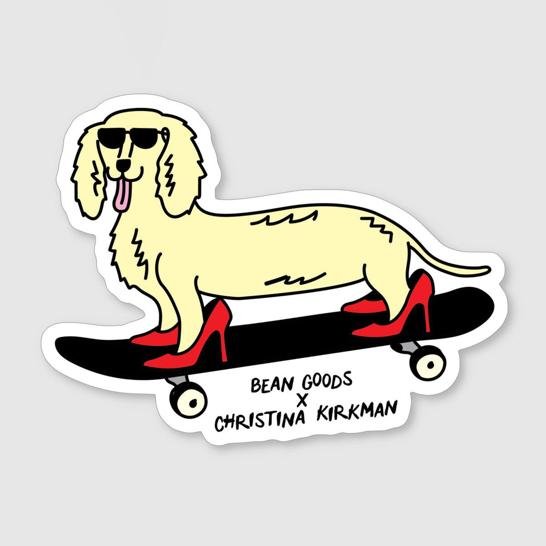 willa sticker - bean goods