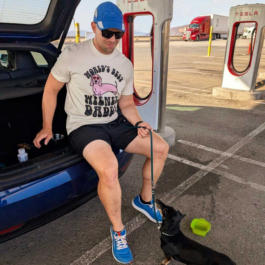 world's best wiener daddy unisex tee - bean goods