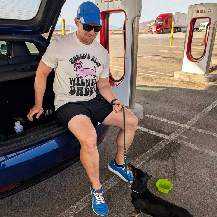 world's best wiener daddy unisex tee - bean goods