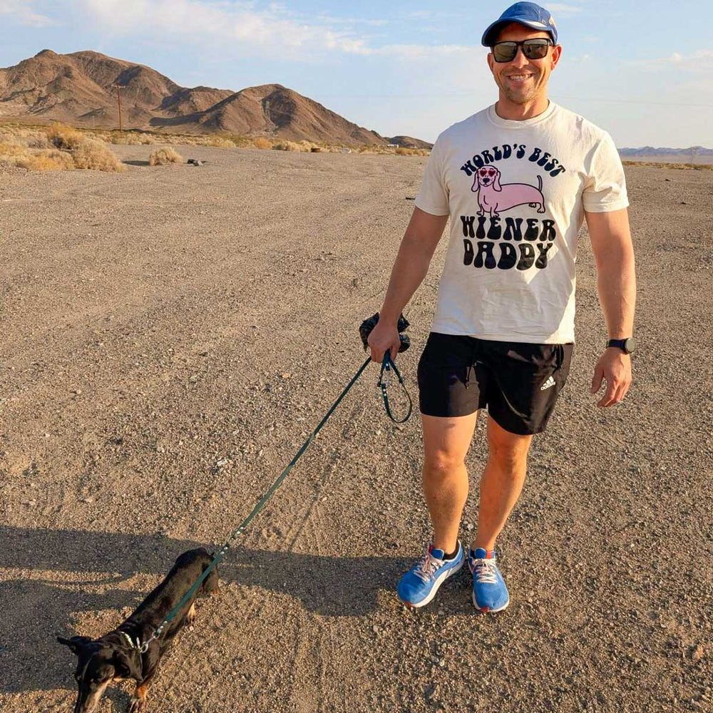 world's best wiener daddy unisex tee - bean goods