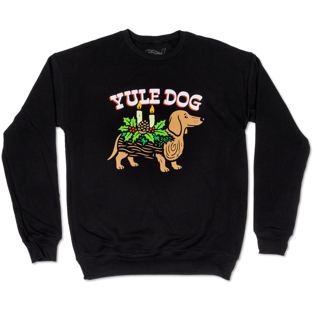 yule dog unisex crew sweatshirt - bean goods