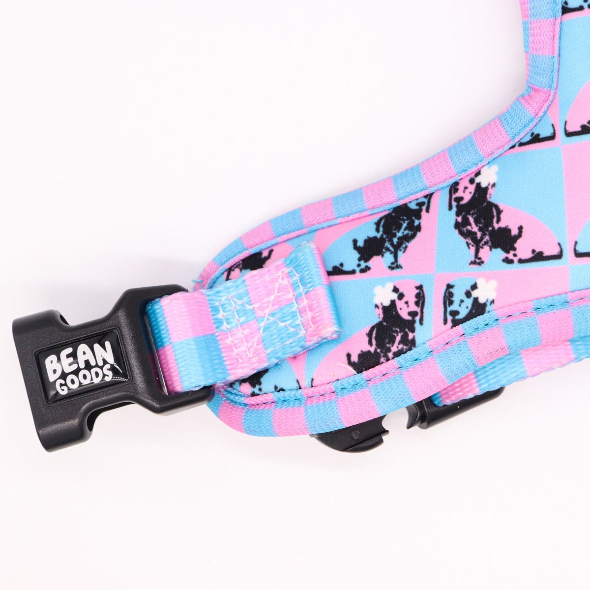 adjustable harness - pop art pups - bean goods