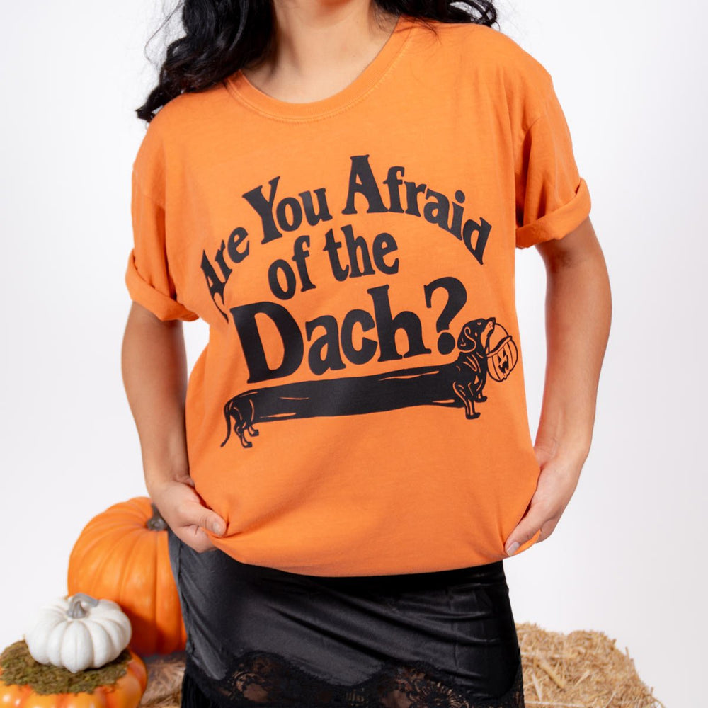 afraid of the dach unisex tee - bean goods