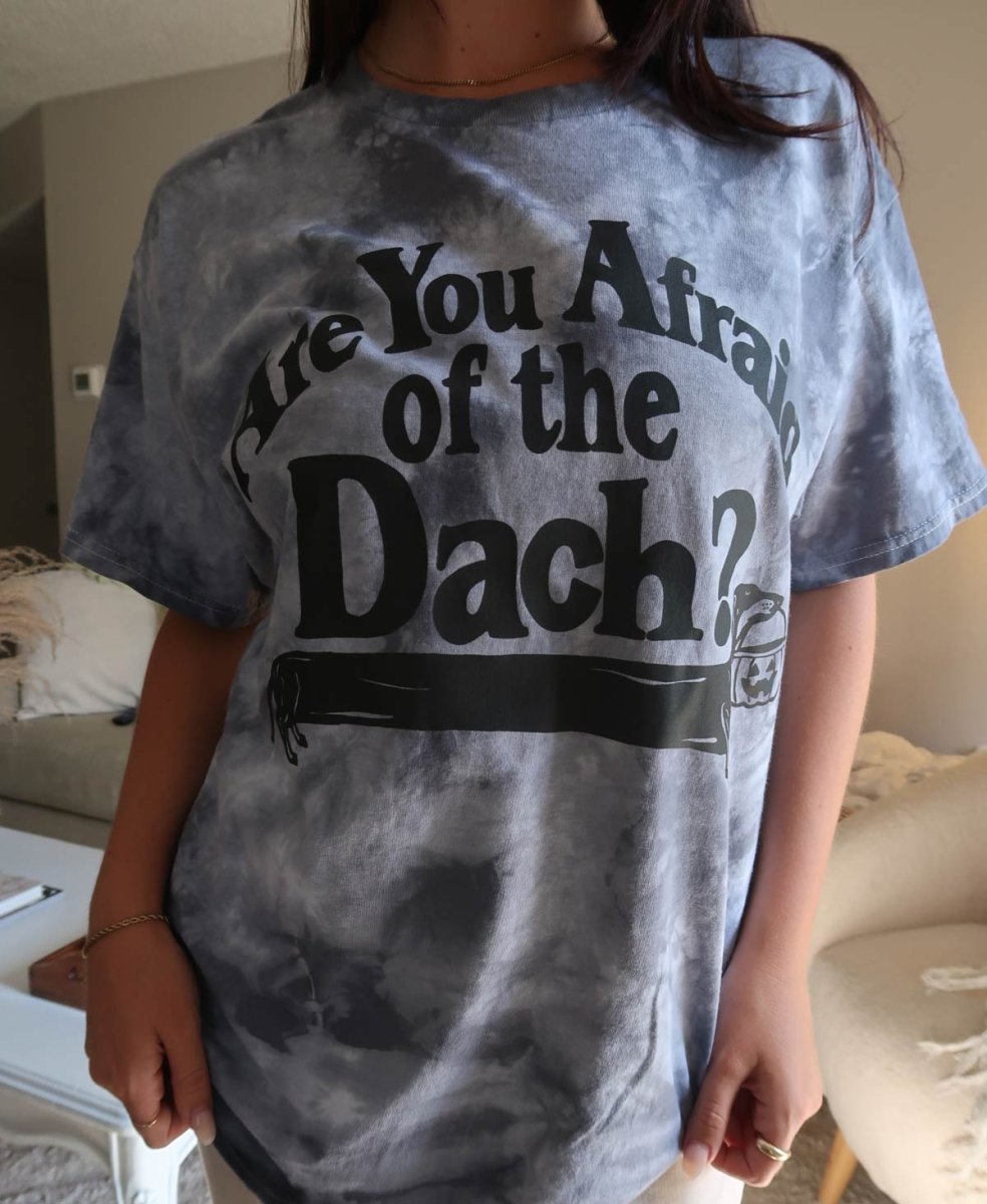 afraid of the dach unisex tee | tie-dye - bean goods