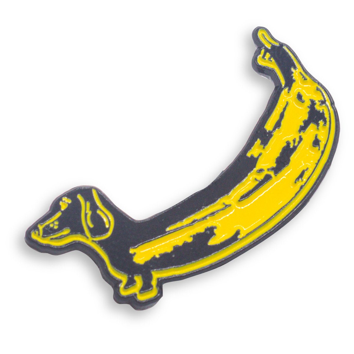 banana wiener pin - bean goods