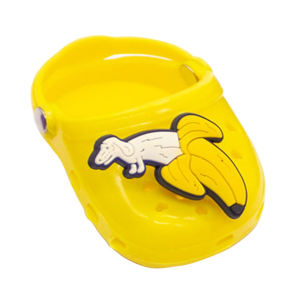 banana wiener shoe charm - bean goods