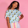 banana wiener print unisex tee