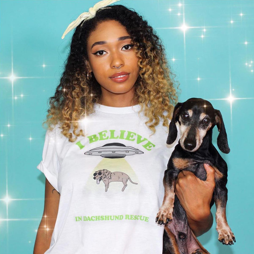 beam me up weenie unisex tee - bean goods