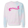 bg signature unisex crew | cotton candy tie-dye