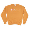 champion x bean goods unisex crew sweatshirt | mustard