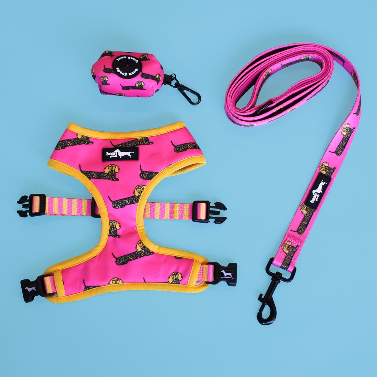 cheetah weenie reversible harness - BeanGoods