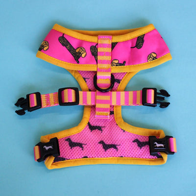 cheetah weenie reversible harness - BeanGoods