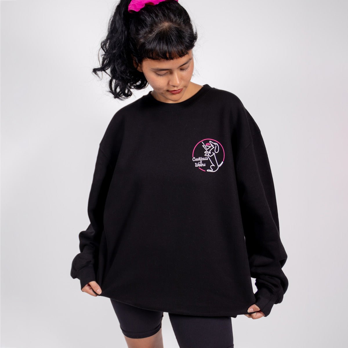 cocktails & weens unisex crew sweatshirt - bean goods