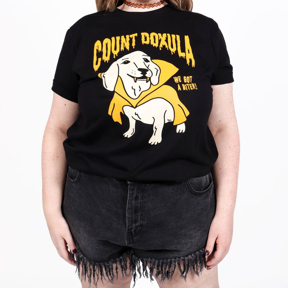 count doxula unisex tee | black - bean goods