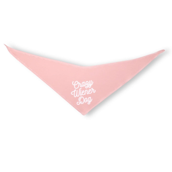 crazy wiener dog doggo bandana - bean goods