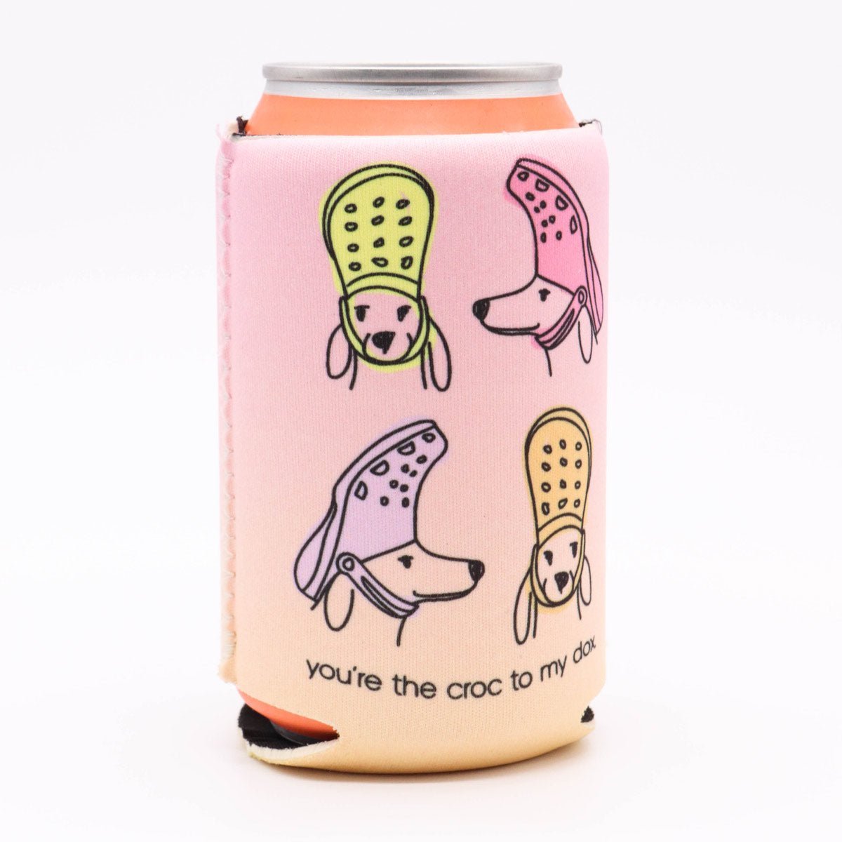 croc to my dox can cooler - bean goods