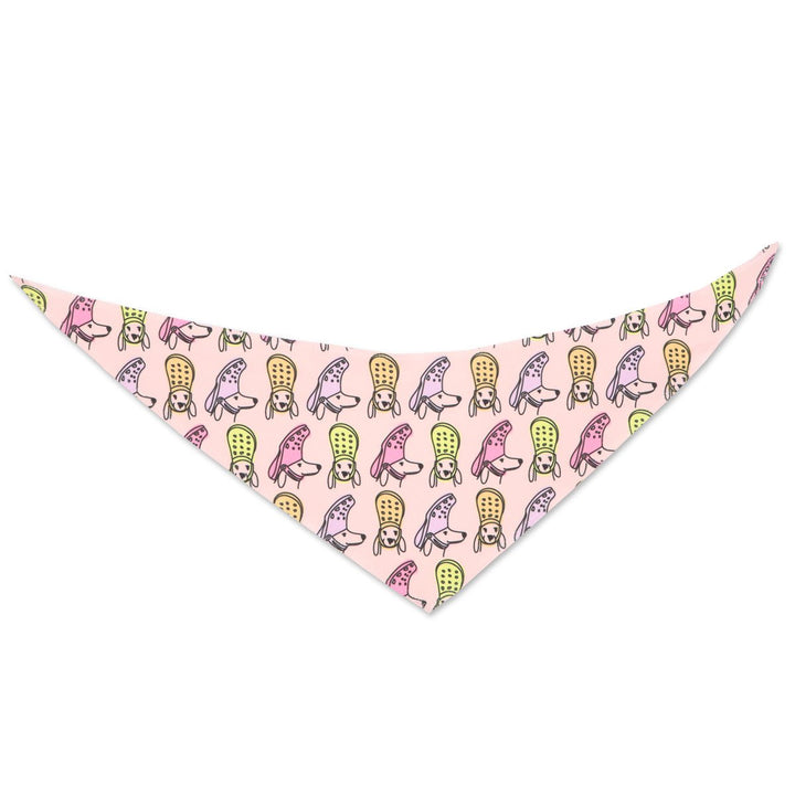 croc to my dox dog bandana - bean goods