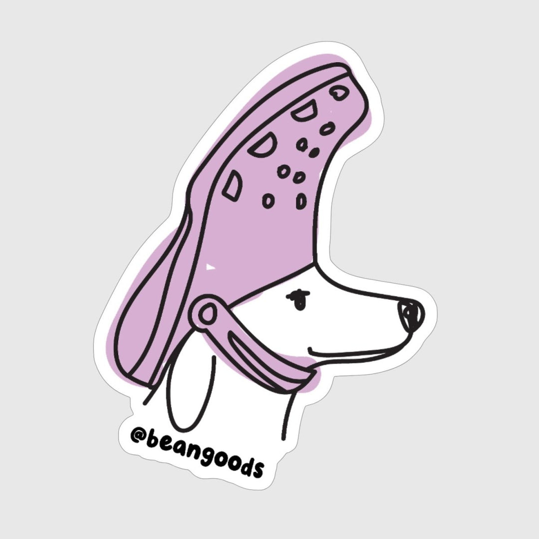 croc to my dox sticker - bean goods