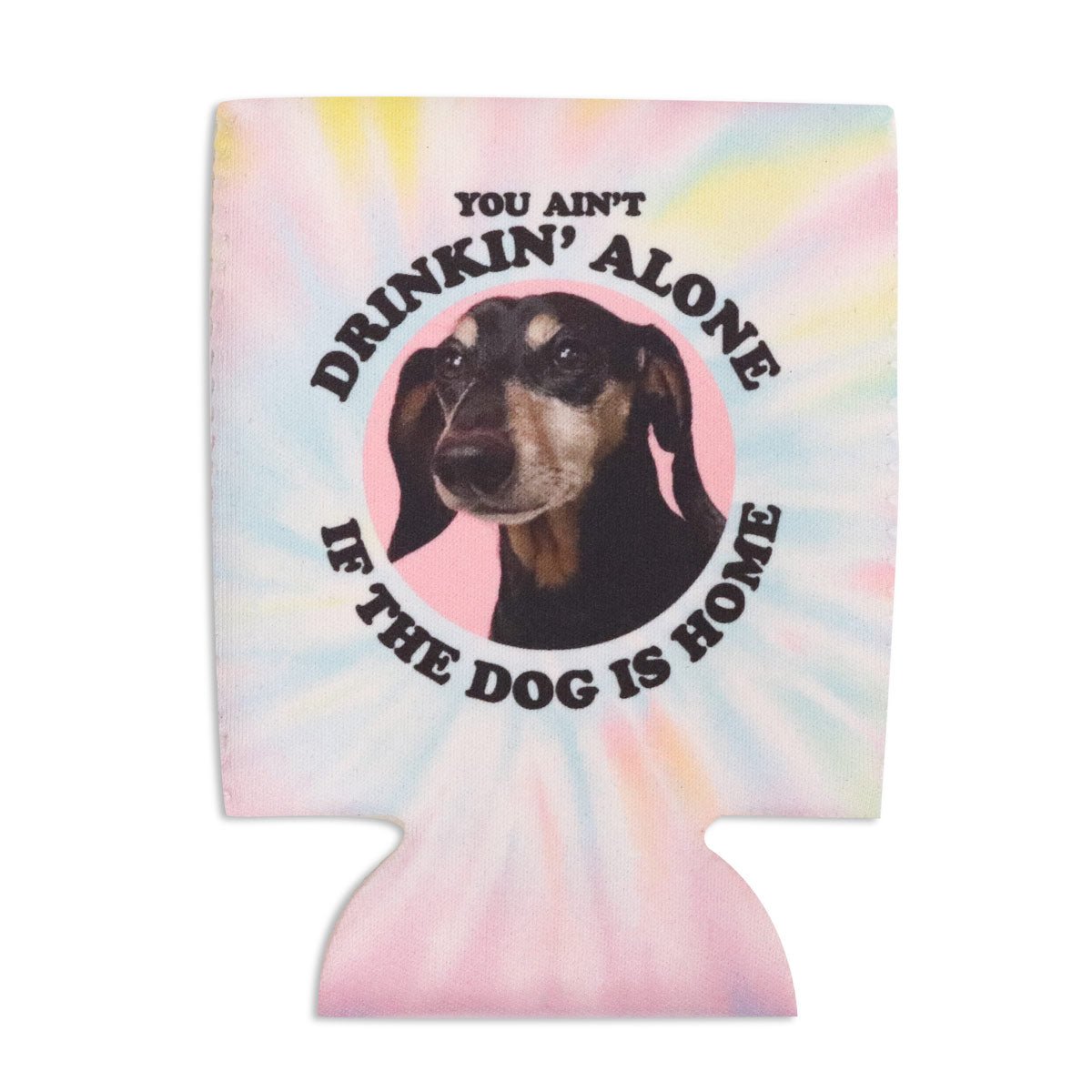 custom doggo can cooler | tie-dye - bean goods