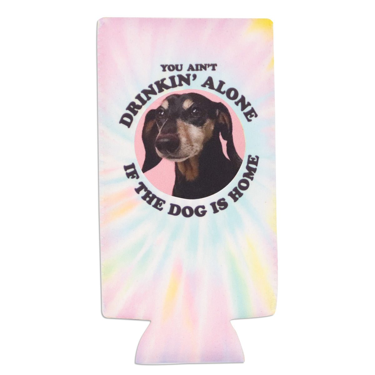 custom doggo can cooler | tie-dye - bean goods