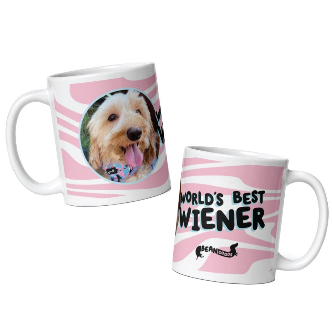 custom world's best wiener mug - bean goods