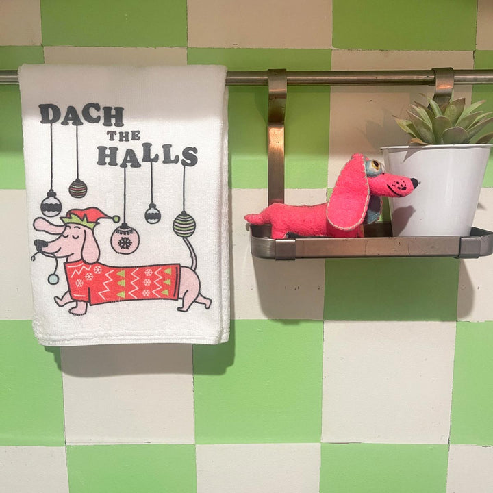 dach the halls hand towel - bean goods