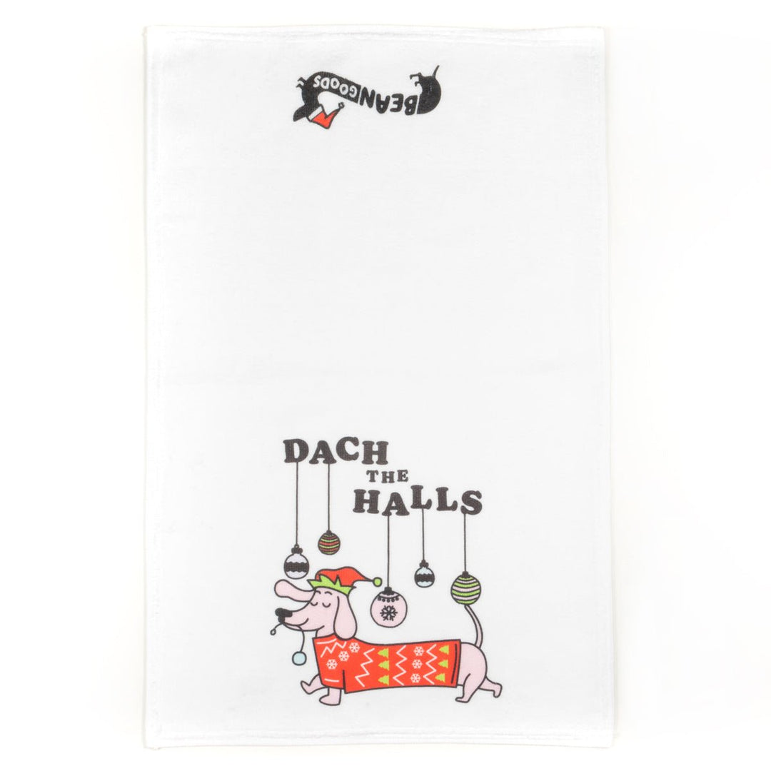 dach the halls hand towel - bean goods