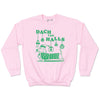 dach the halls unisex crew sweatshirt | pink