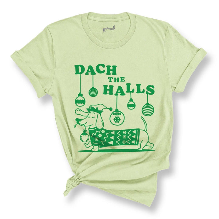 dach the halls unisex tee | key lime - bean goods