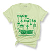 dach the halls unisex tee | key lime