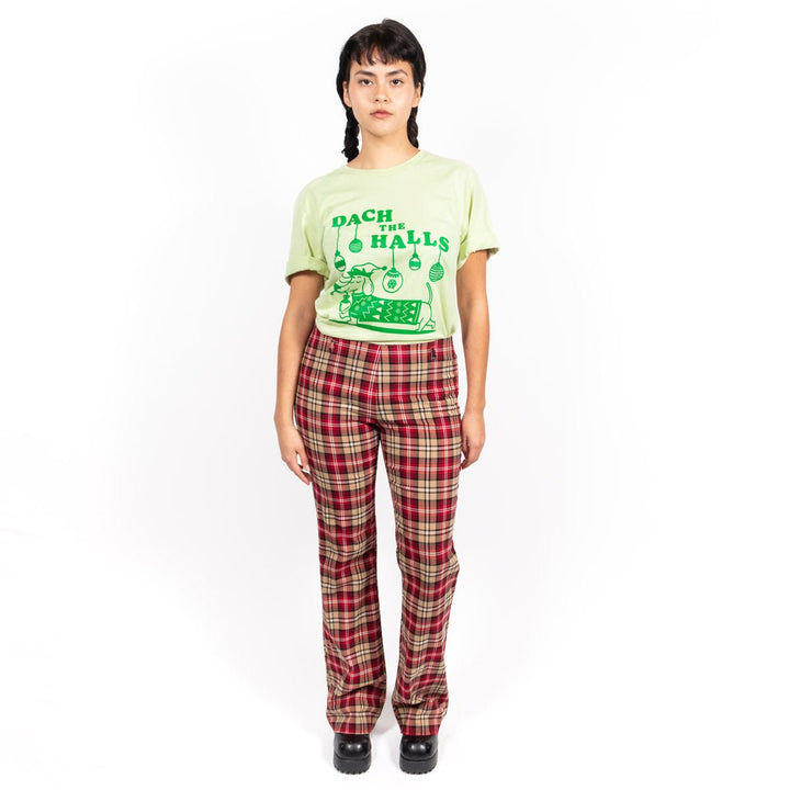 dach the halls unisex tee | key lime - bean goods