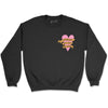 dachshunds are a girl’s best friend unisex crew sweatshirt | black