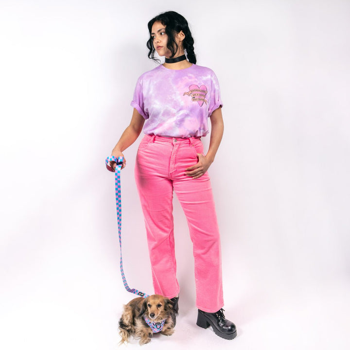 dachshunds are a girl’s best friend unisex tee | tie-dye - bean goods