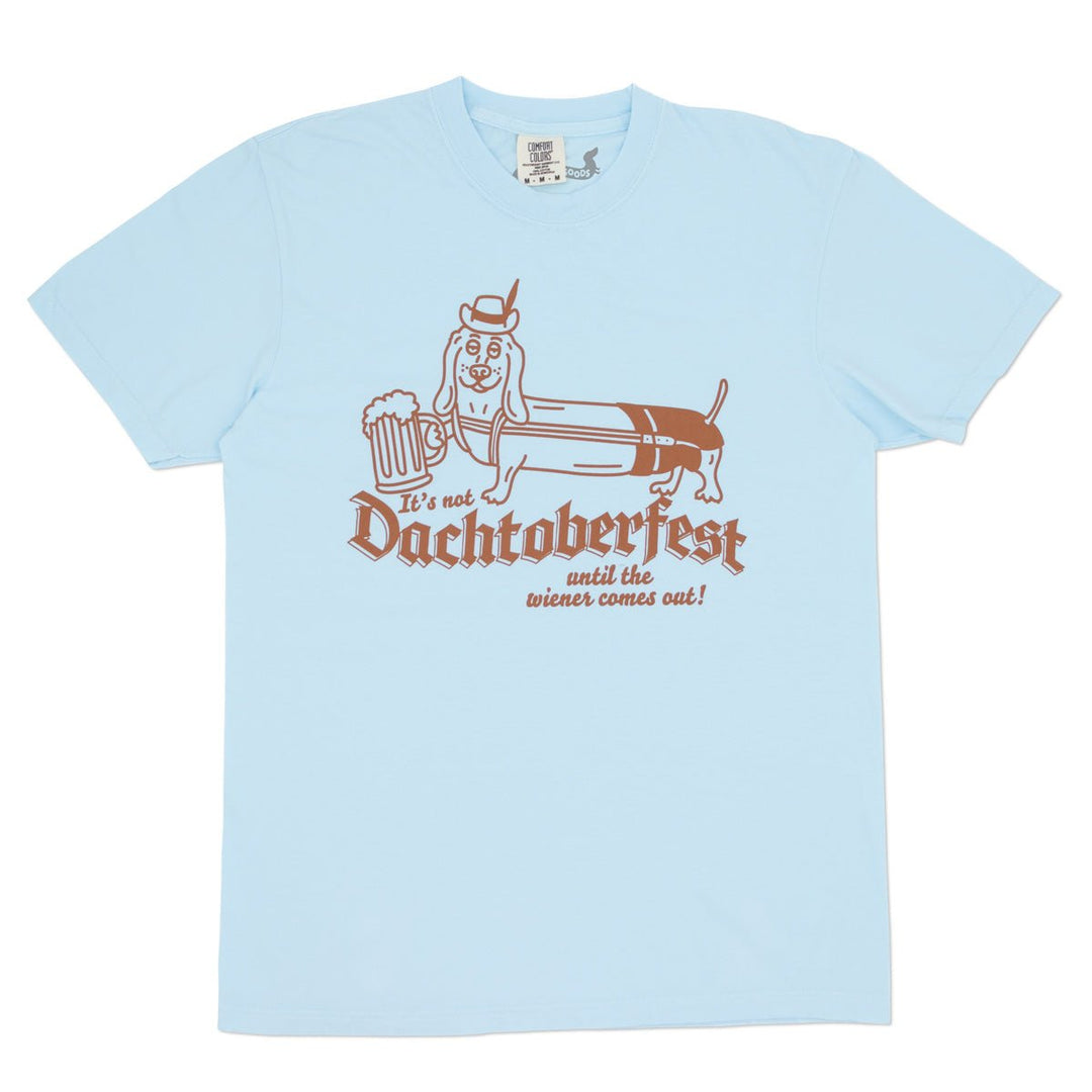 dachtoberfest unisex tee | bavarian sky - bean goods