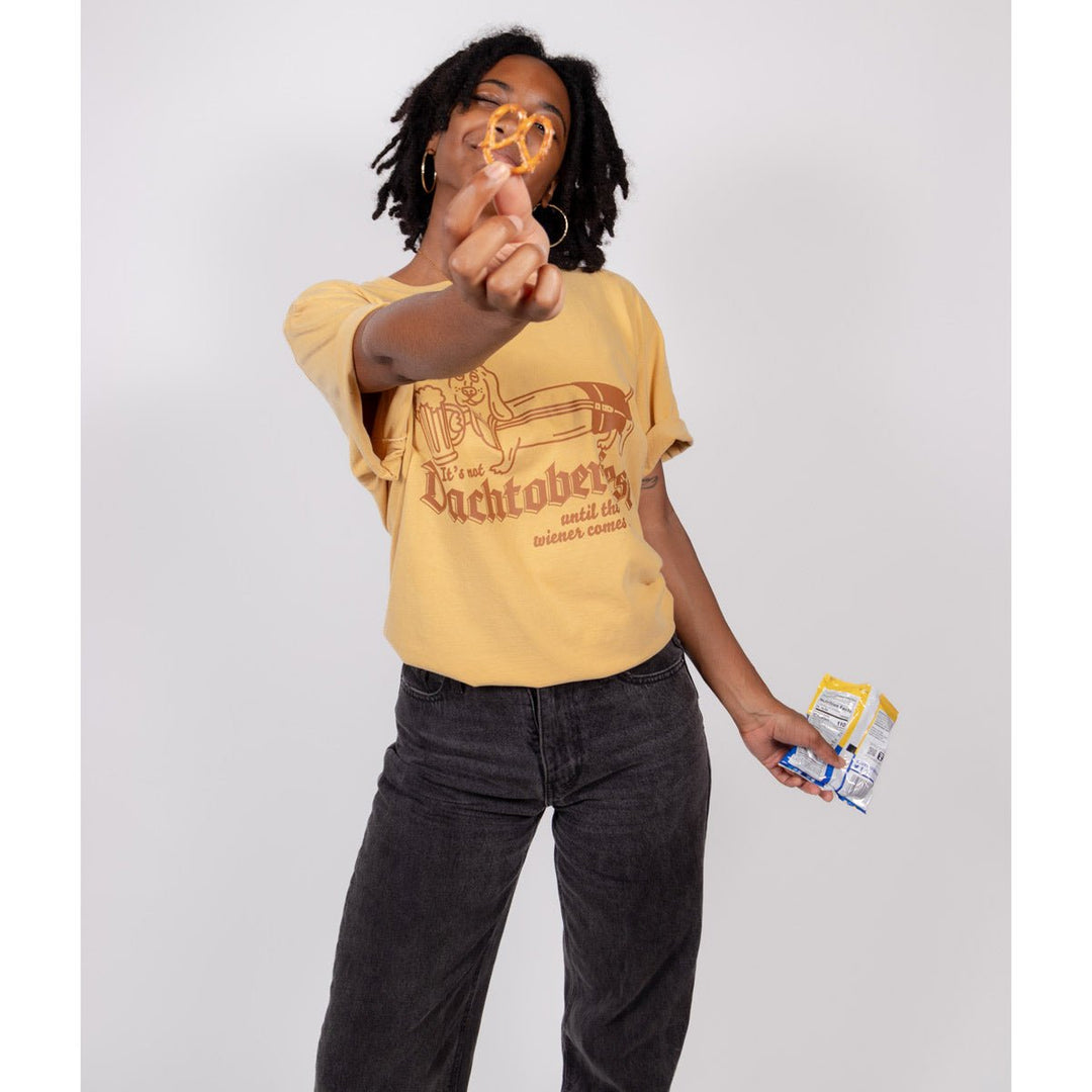 dachtoberfest unisex tee | bratwurst mustard - bean goods