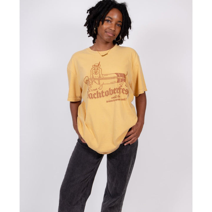 dachtoberfest unisex tee | bratwurst mustard - bean goods