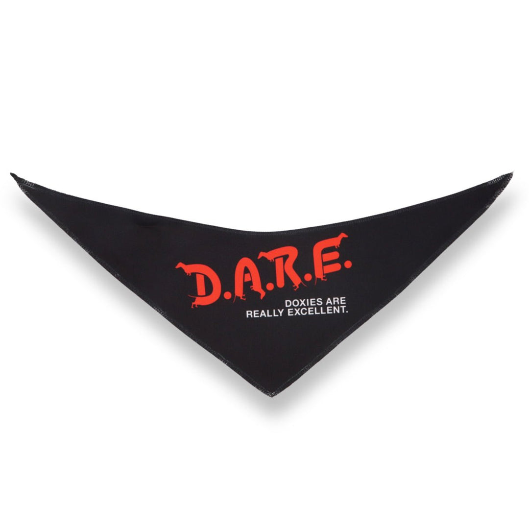 D.A.R.E dog bandana - bean goods