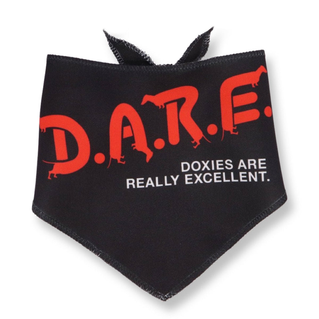 D.A.R.E dog bandana - bean goods