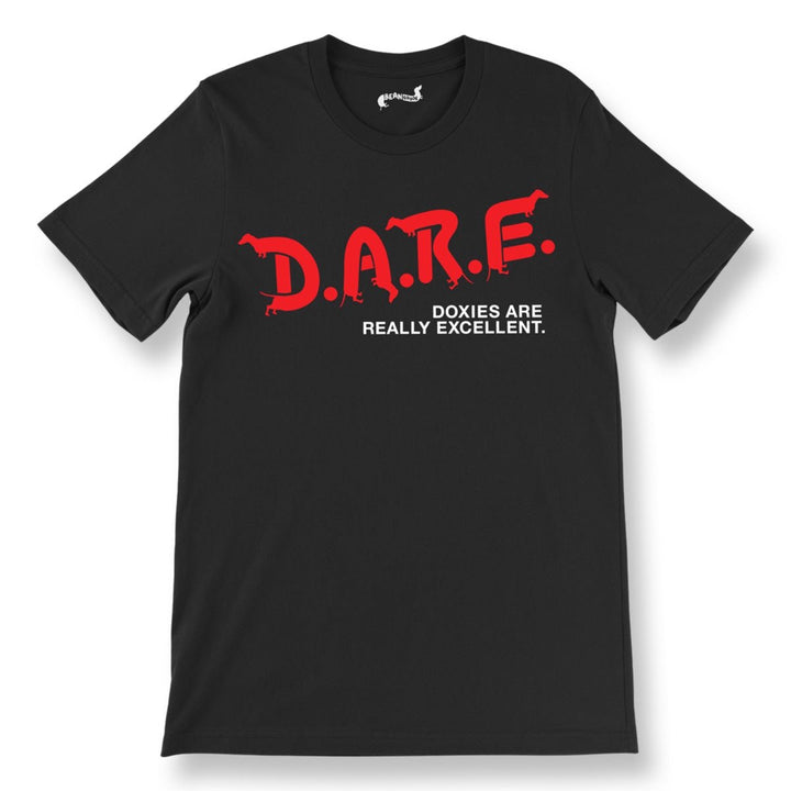 D.A.R.E unisex tee | black - bean goods