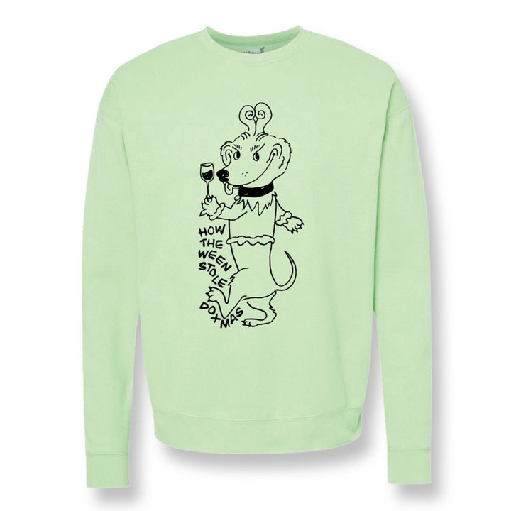 dox-mas grinch unisex crew sweatshirt - bean goods