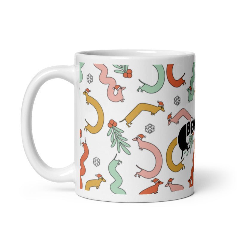 dox-mas squiggly ween mug - bean goods