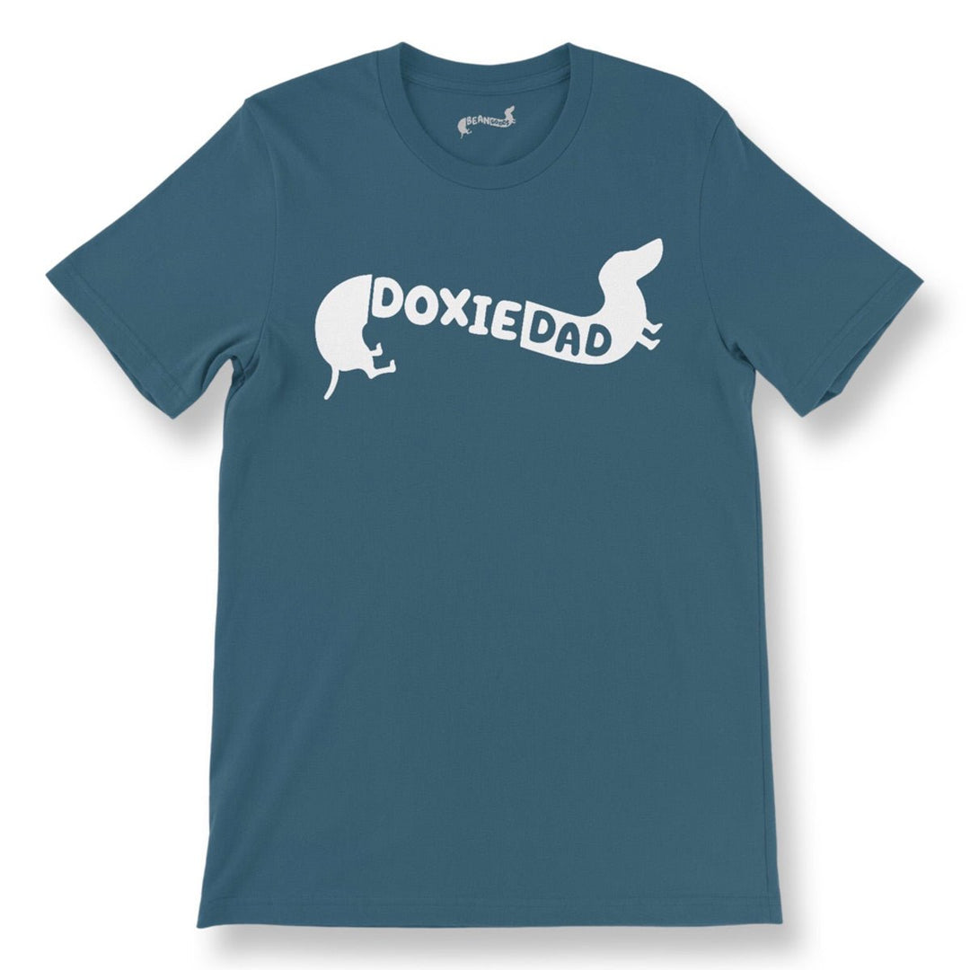 doxie dad unisex tee | deep teal - bean goods