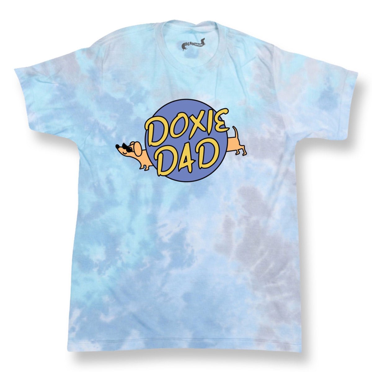 doxie dad unisex tee | tie-dye - bean goods