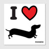 doxie love sticker