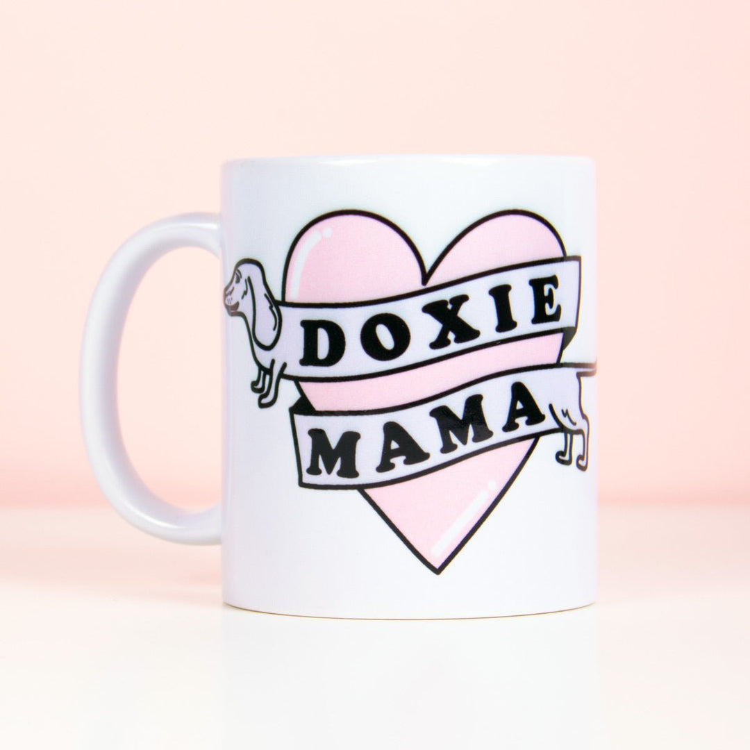 doxie mama mug - bean goods