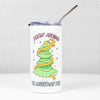 doxin' around the christmas tree tumbler