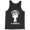 dumbbells & doxies unisex tank